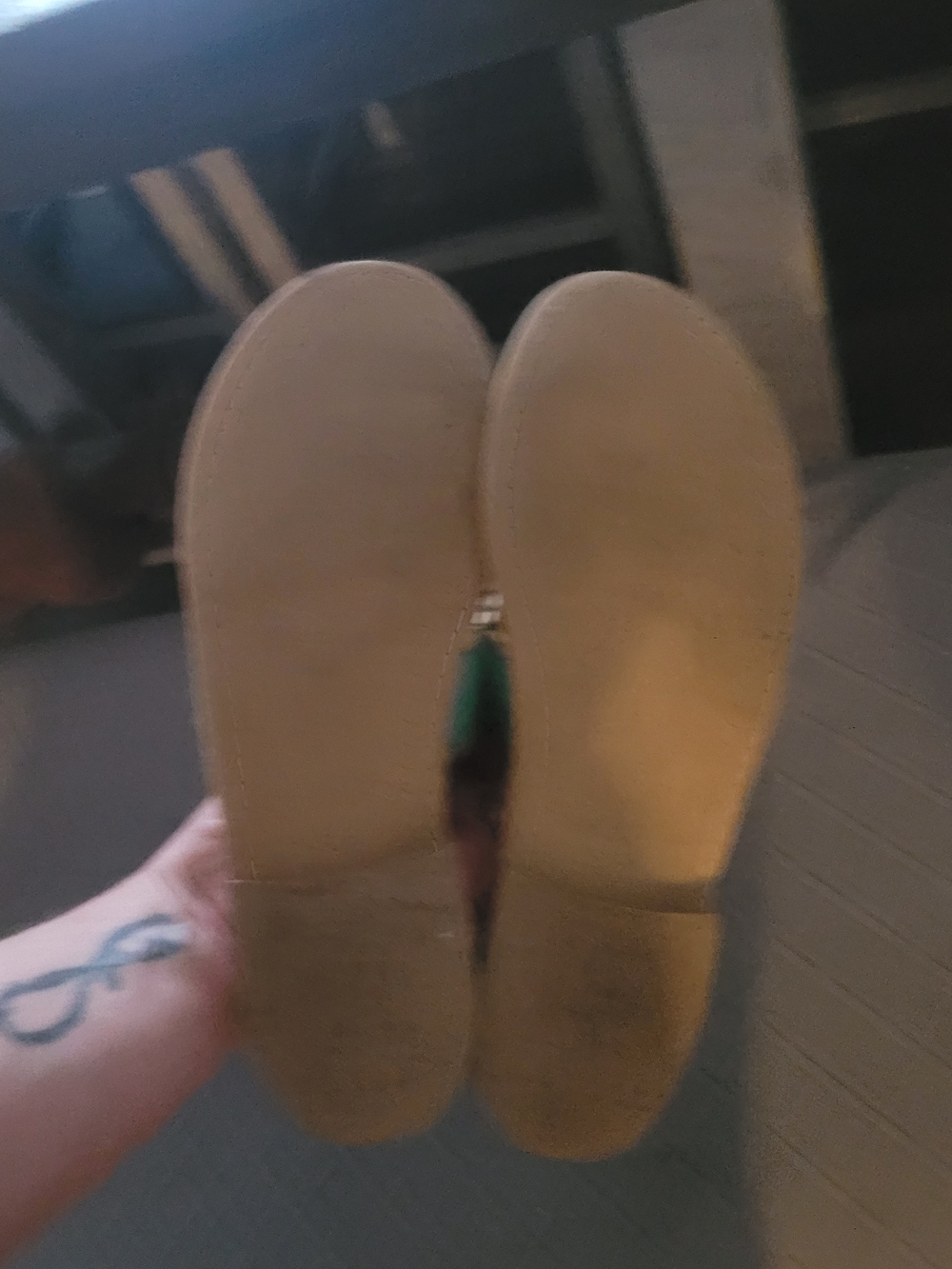 Jack Rogers Turquoise Pineapple Leather Thong Sandals - Women Size 7.5 - Picture 2 of 3